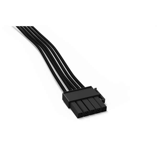 Be Quiet! CS-3420 40cm 2xSATA csatlakozó fekete tápkábel