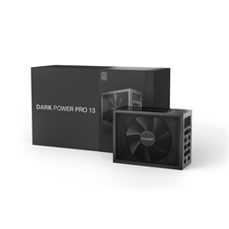 Be Quiet! Dark Power Pro 13 1300W 80+ Titanium (PCIe 5.0) ventillátorral dobozos tápegység