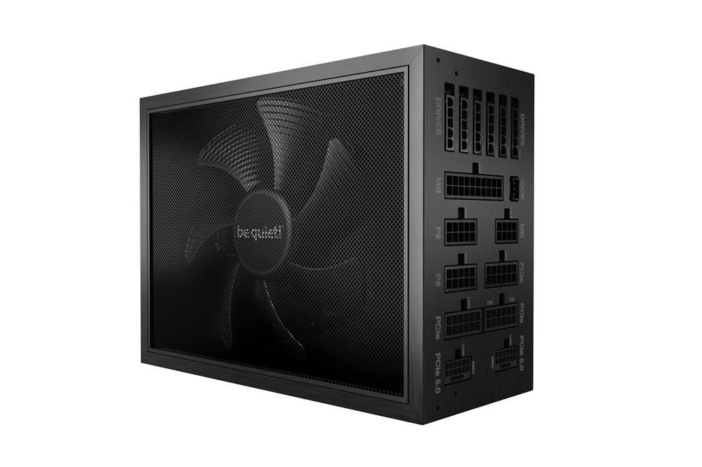 Be Quiet! Dark Power Pro 13 1300W 80+ Titanium (PCIe 5.0) ventillátorral dobozos tápegység