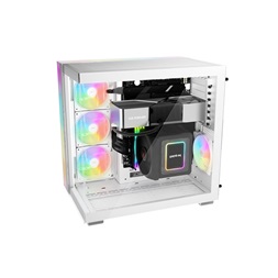 Be Quiet! LIGHT BASE 600 DX fehér (táp nélküli) ablakos ATX ház
