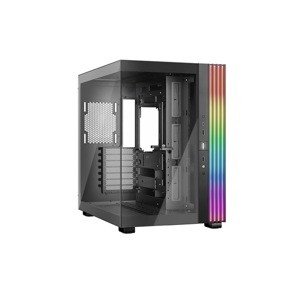 Be Quiet! LIGHT BASE 600 DX fekete (táp nélküli) ablakos ATX ház