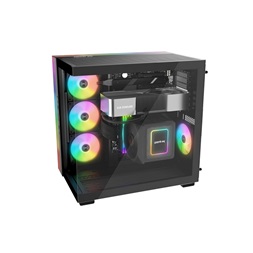 Be Quiet! LIGHT BASE 600 LX fekete (táp nélküli) ablakos ATX ház