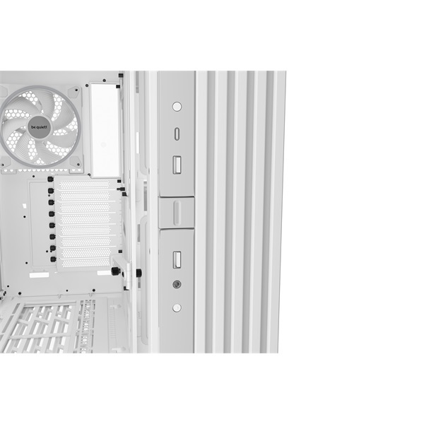 Be Quiet! LIGHT BASE 900 DX fehér (táp nélküli) ablakos ATX ház
