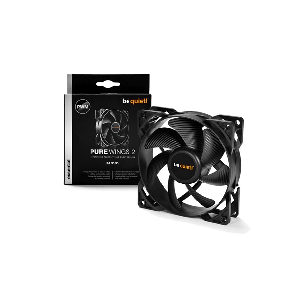 Be Quiet! PURE WINGS 2 92mm PWM fekete ventilátor