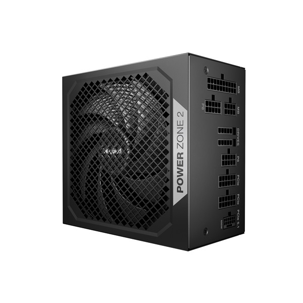 Be Quiet! Power Zone 2 1000W 80+ Platinum ventillátorral moduláris tápegység