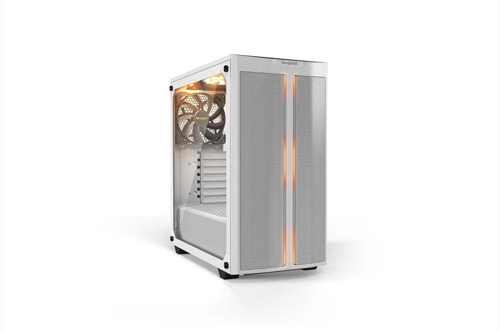 Be Quiet! Pure Base 500DX fehér (táp nélküli) ablakos ATX ház