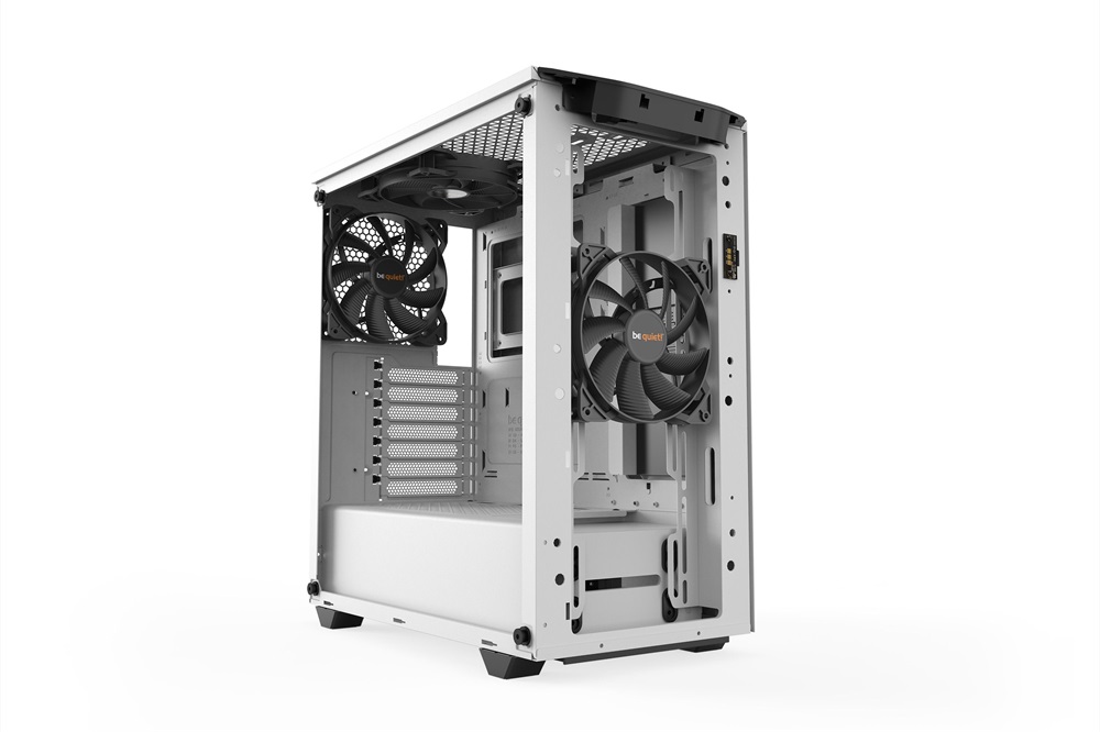 Be Quiet! Pure Base 500DX fehér (táp nélküli) ablakos ATX ház