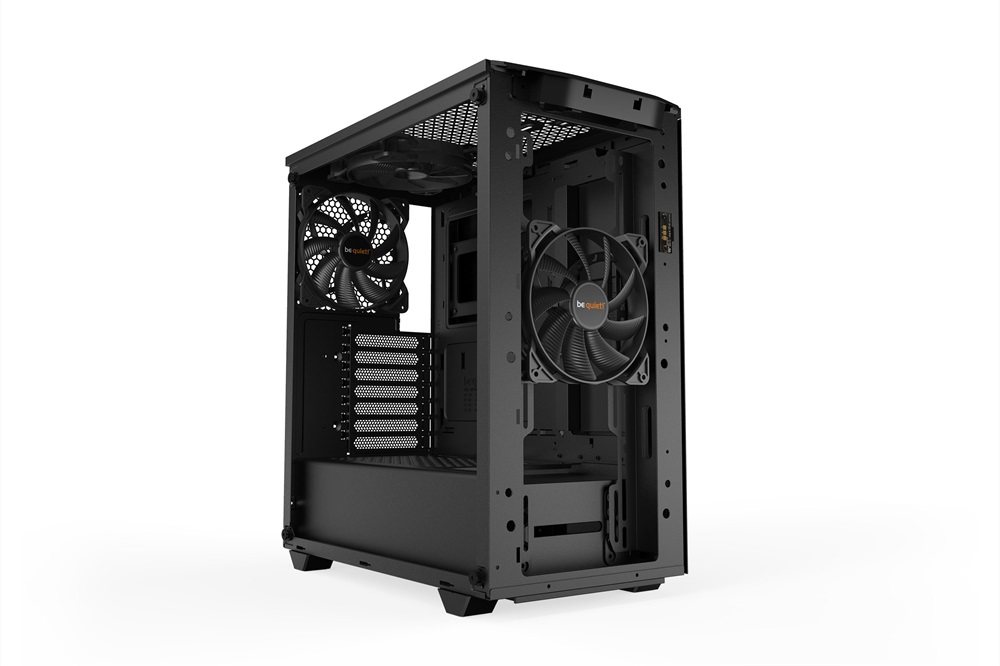 Be Quiet! Pure Base 500DX fekete (táp nélküli) ablakos ATX ház