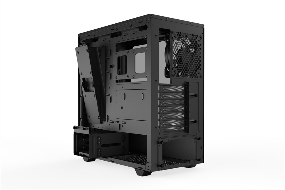 Be Quiet! Pure Base 500DX fekete (táp nélküli) ablakos ATX ház