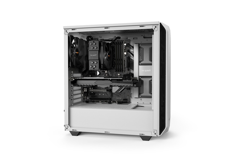 Be Quiet! Pure Base 500 fehér (táp nélküli) ATX ház