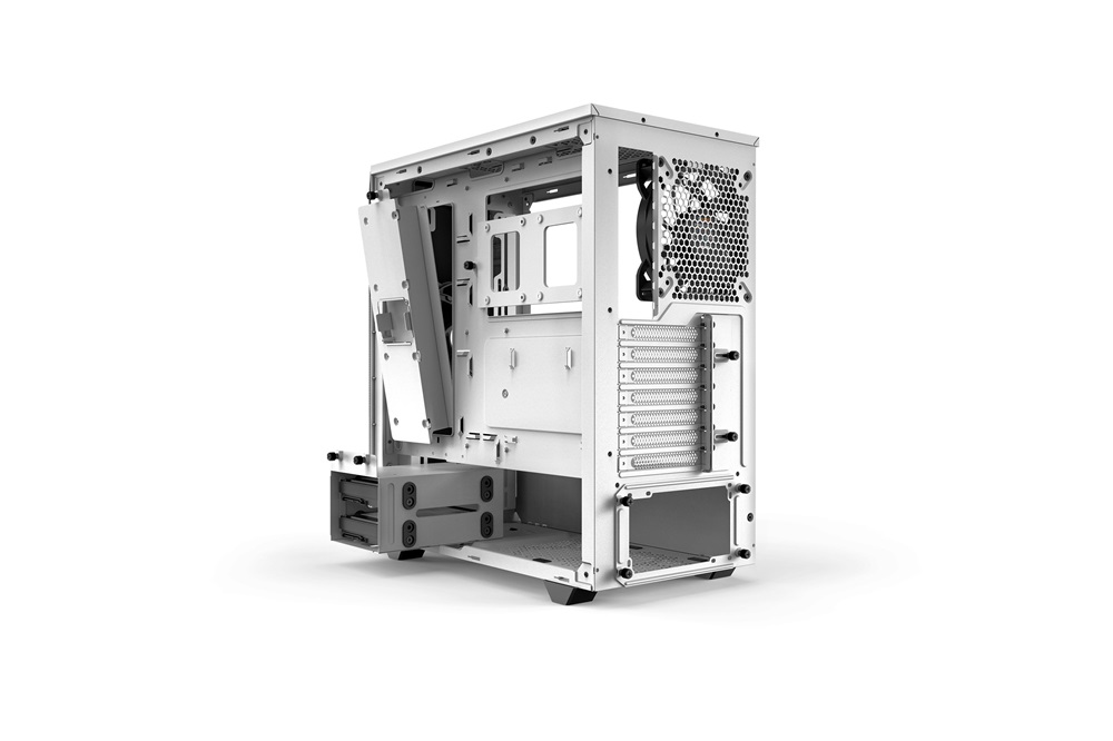 Be Quiet! Pure Base 500 fehér (táp nélküli) ablakos ATX ház
