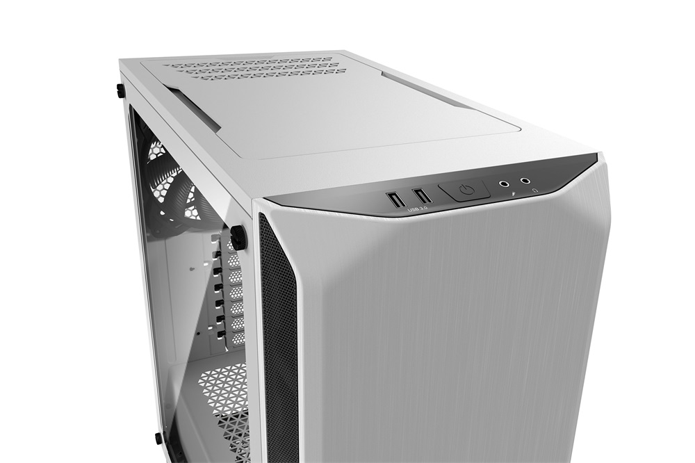 Be Quiet! Pure Base 500 fehér (táp nélküli) ablakos ATX ház