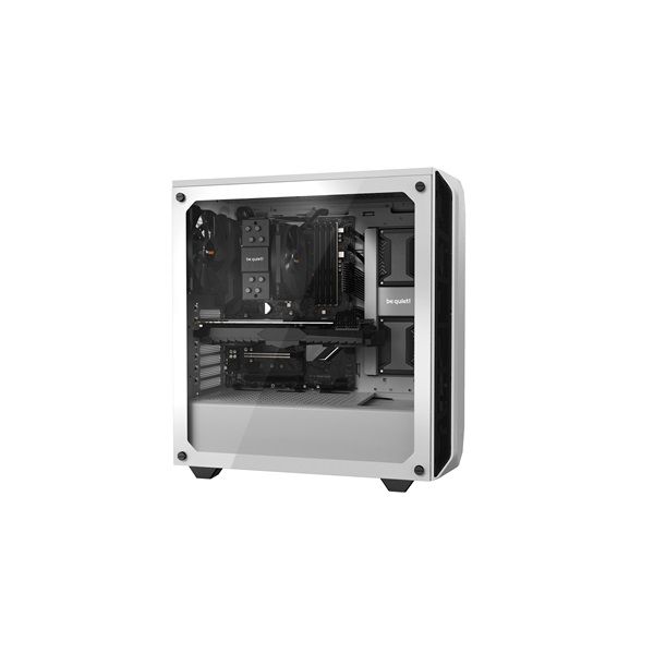 Be Quiet! Pure Base 500 fehér (táp nélküli) ablakos ATX ház