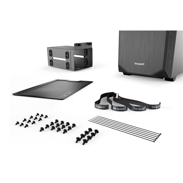 Be Quiet! Pure Base 500 fekete (táp nélküli) ATX ház