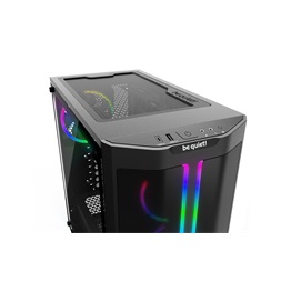 Be Quiet! Pure Base 500 fekete (táp nélküli) ablakos ATX ház