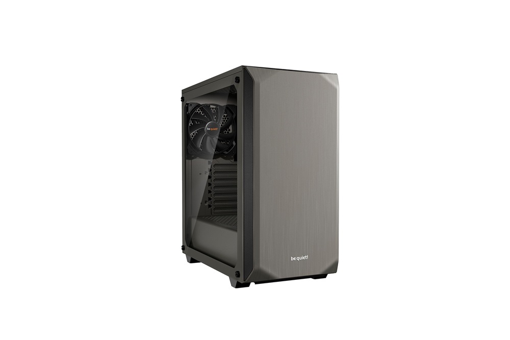 Be Quiet! Pure Base 500 szürke (táp nélküli) ablakos ATX ház