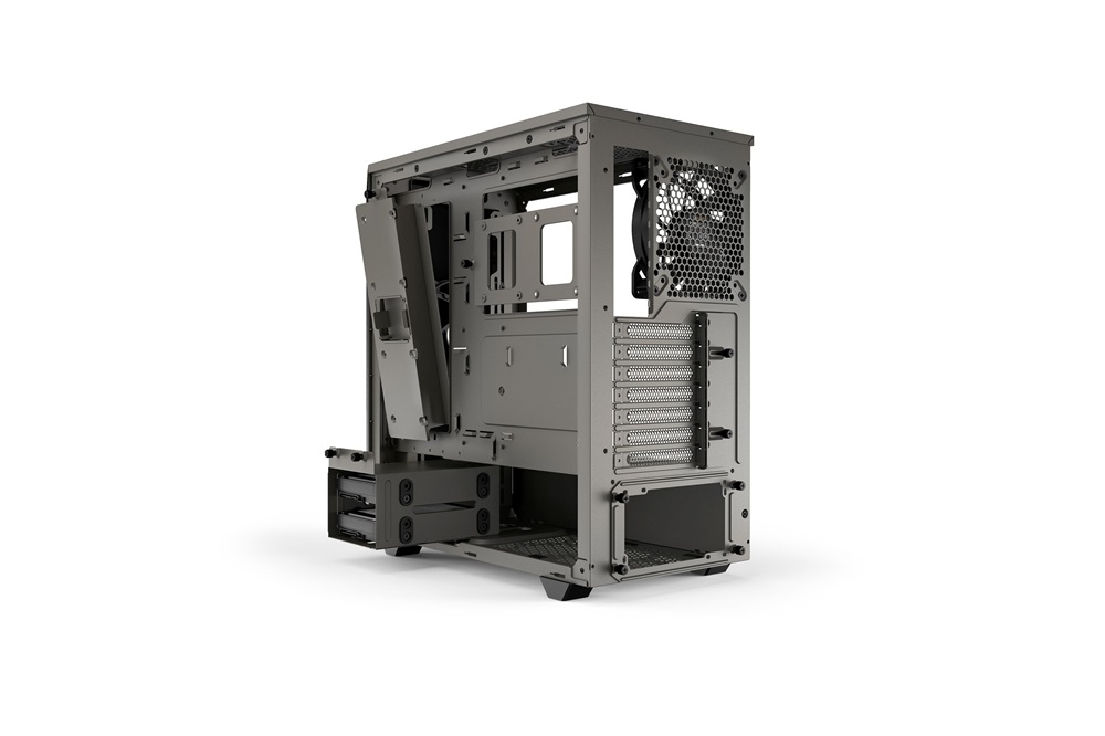 Be Quiet! Pure Base 500 szürke (táp nélküli) ablakos ATX ház