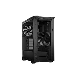 Be Quiet! Pure Base 501 Airflow fekete (táp nélküli) ablakos ATX ház