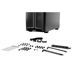 Be Quiet! Pure Base 501 DX fekete (táp nélküli) ablakos ATX ház