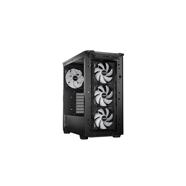 Be Quiet! Pure Base 501 LX fekete (táp nélküli) ablakos ATX ház