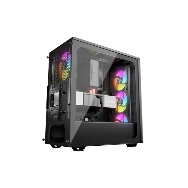 Be Quiet! Pure Base 501 LX fekete (táp nélküli) ablakos ATX ház
