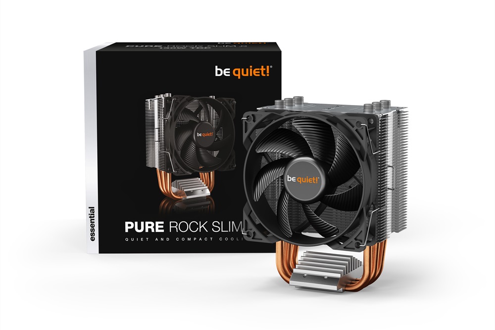 Be Quiet! Pure Rock Slim 92mm processzor hűtő