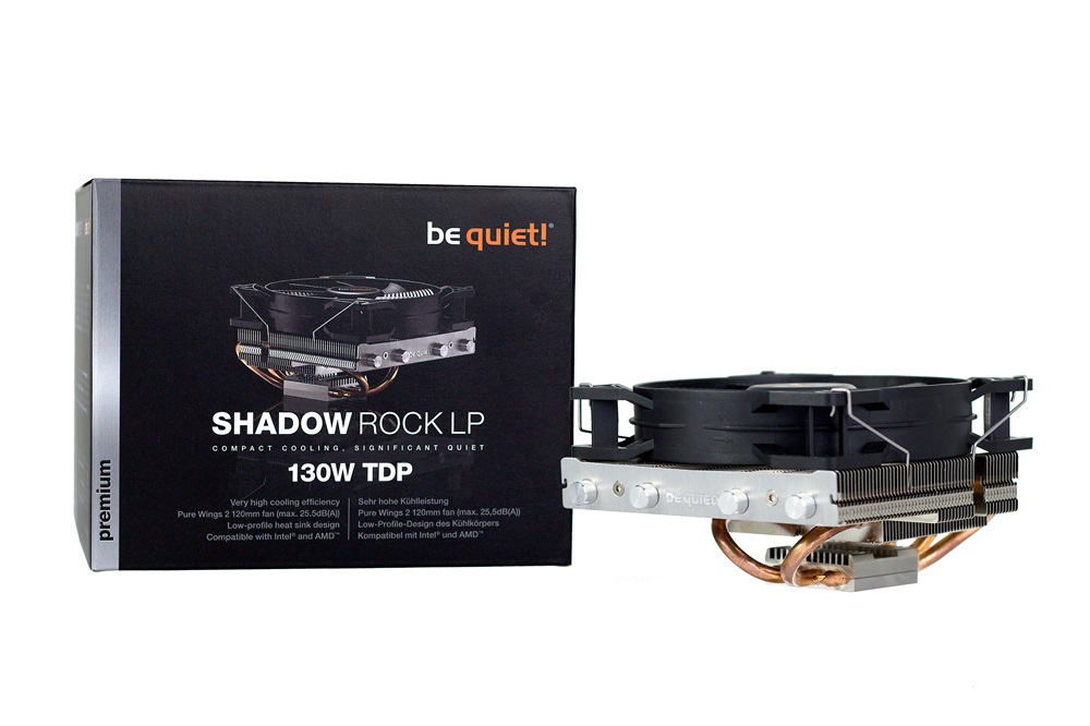 Be Quiet! SHADOW ROCK LP 120mm processzor hűtő
