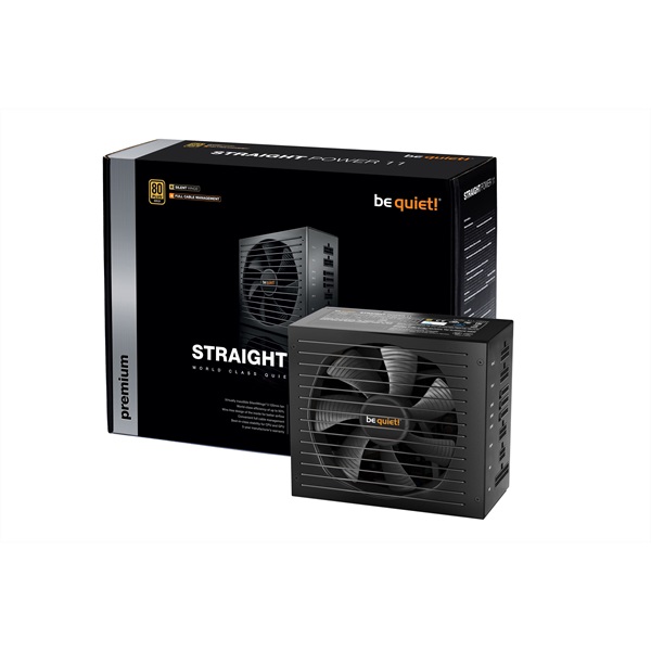 Be Quiet! STRAIGHT POWER 11 650W 80+ Gold ventillátorral dobozos tápegység