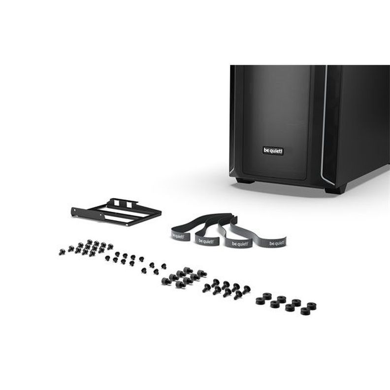 Be Quiet! Shadow Base 800 DX Black (ATX, edzett üveg oldallap) fekete számítógépház