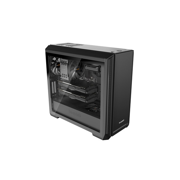 Be Quiet! Silent Base 601 fekete (táp nélküli) ablakos ATX ház