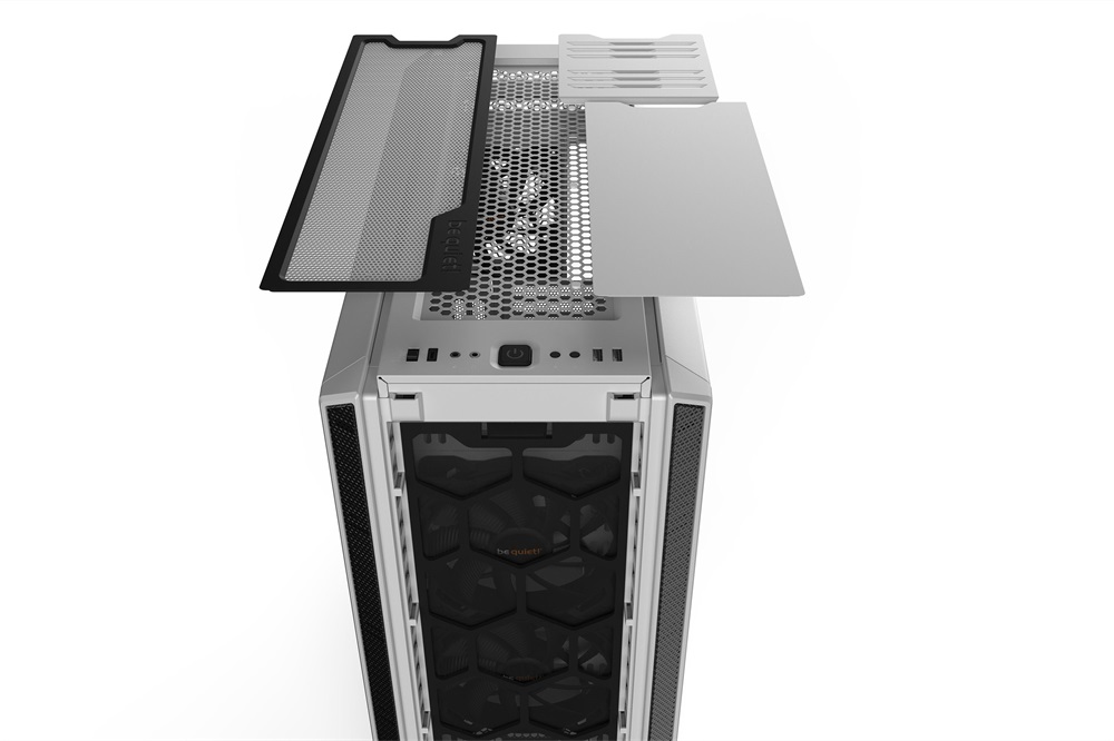 Be Quiet! Silent Base 802 fehér (táp nélküli) ATX ház