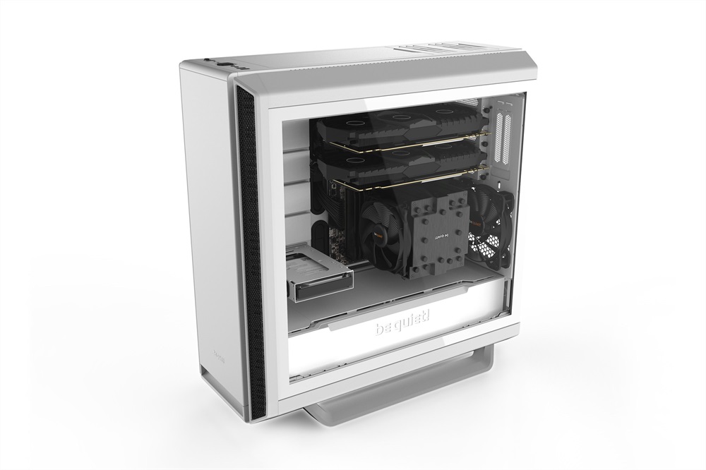 Be Quiet! Silent Base 802 fehér (táp nélküli) ablakos ATX ház