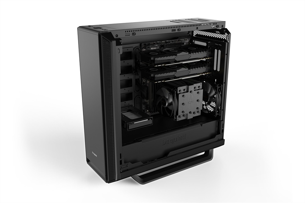 Be Quiet! Silent Base 802 fekete (táp nélküli) ATX ház