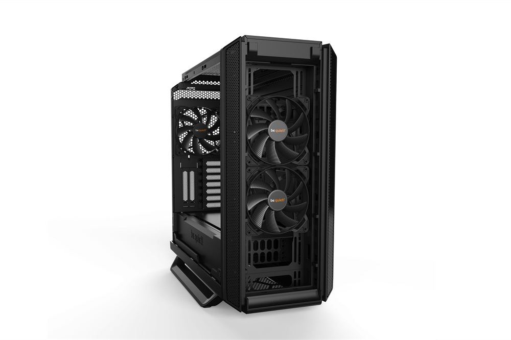 Be Quiet! Silent Base 802 fekete (táp nélküli) ablakos ATX ház