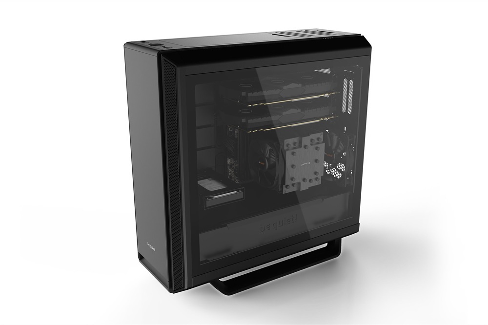 Be Quiet! Silent Base 802 fekete (táp nélküli) ablakos ATX ház