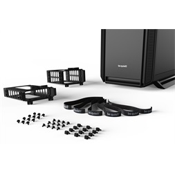 Be Quiet! Silent Base 802 fekete (táp nélküli) ablakos ATX ház