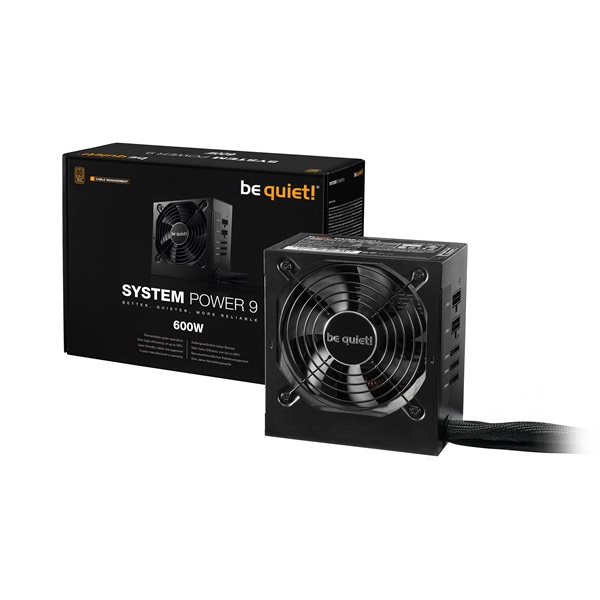 Be Quiet! System Power 9 600W ATX moduláris tápegység