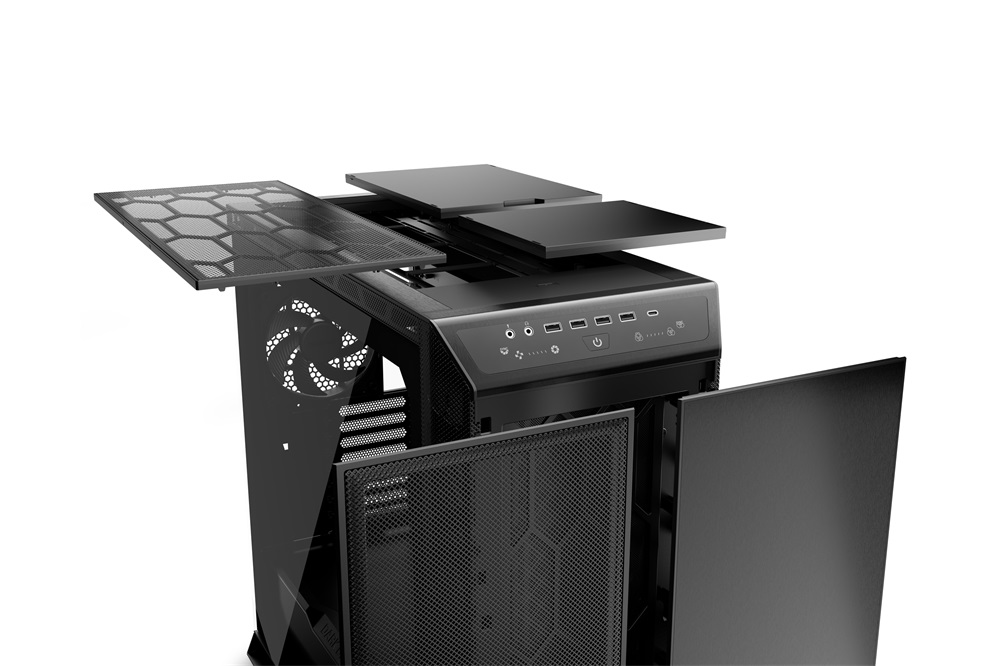Be Quiet! Számítógépház - Dark Base Pro 901 (EATX, fekete)