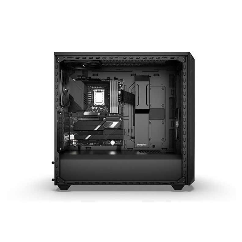 Be Quiet! Számítógépház - Shadow Base 800 Black (ATX, edzett üveg oldallap, fekete)
