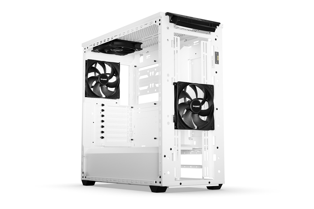 Be Quiet! Számítógépház - Shadow Base 800 DX White (ATX, edzett üveg oldallap, fehér)