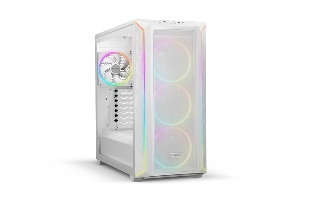Be Quiet! Számítógépház - Shadow Base 800 FX White (ATX, edzett üveg oldallap, fehér)