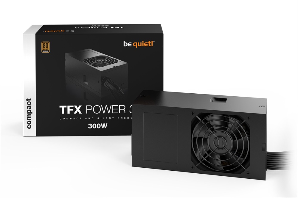 Be Quiet! TFX POWER 3 300W 80+ Bronze ventillátorral dobozos tápegység