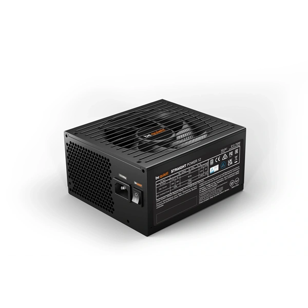 Be Quiet! Tápegység 750W - STRAIGHT POWER 12 Platinum (80+ Platinum, ATX3.0, moduláris, fekete)