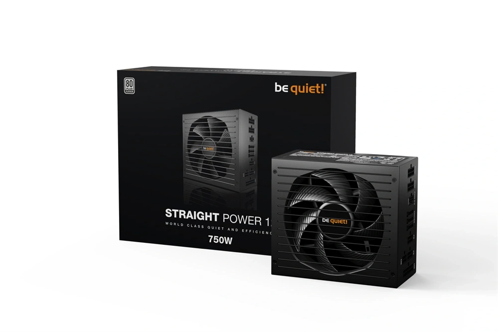Be Quiet! Tápegység 750W - STRAIGHT POWER 12 Platinum (80+ Platinum, ATX3.0, moduláris, fekete)