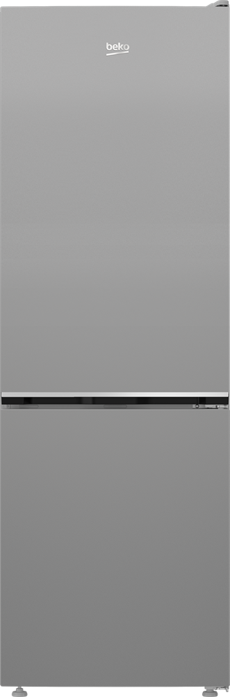 Beko B1RCNA344S ezüst, alulfagyasztós, Hűtő:209L, Fagyasztó:92L, No frost hűtőszekrény