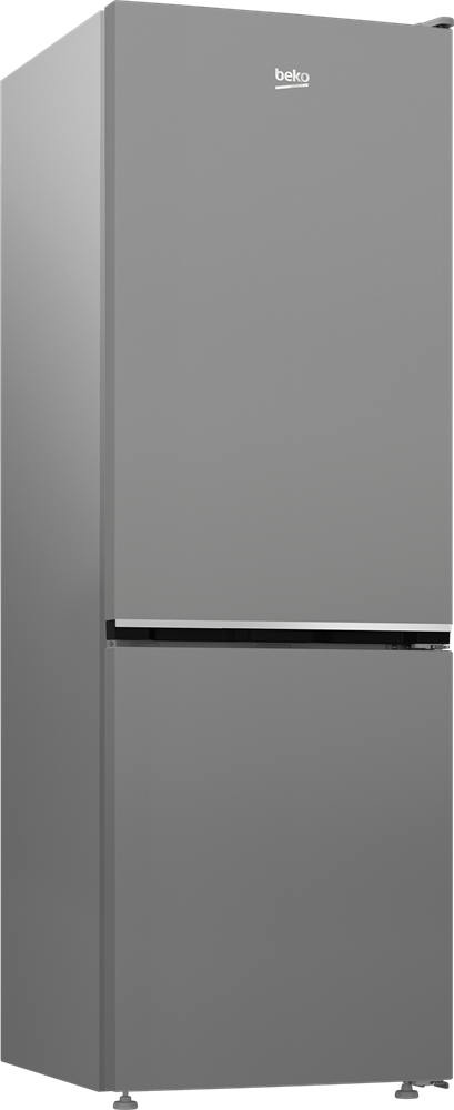 Beko B1RCNA344S ezüst, alulfagyasztós, Hűtő:209L, Fagyasztó:92L, No frost hűtőszekrény
