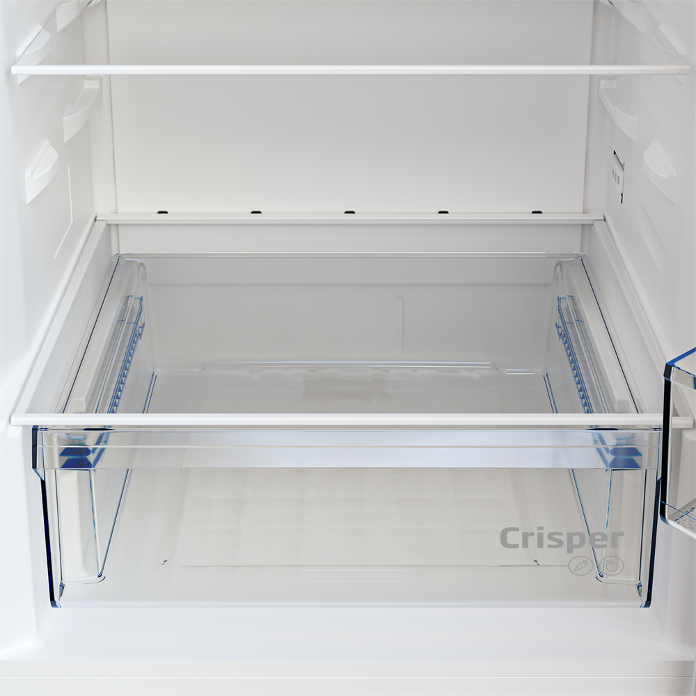 Beko B1RCNA344S ezüst, alulfagyasztós, Hűtő:209L, Fagyasztó:92L, No frost hűtőszekrény