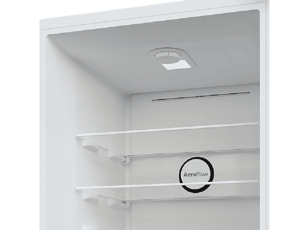 Beko B1RCNA344W fehér, alulfagyasztós, Hűtő:208L, Fagyasztó:96L, No frost hűtőszekrény