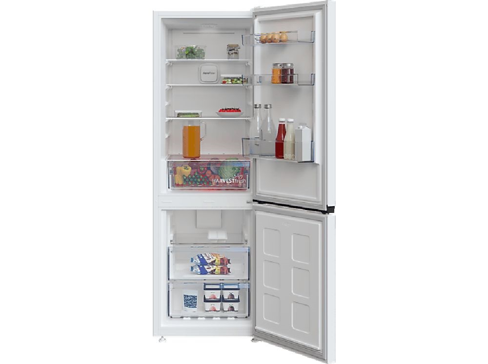 Beko B1RCNA344W fehér, alulfagyasztós, Hűtő:208L, Fagyasztó:96L, No frost hűtőszekrény