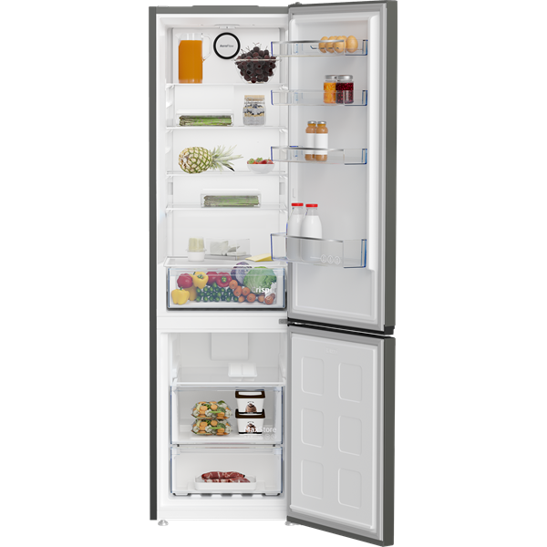 Beko B1RCNA404G titánszürke alulfagyasztós hűtőszekrény